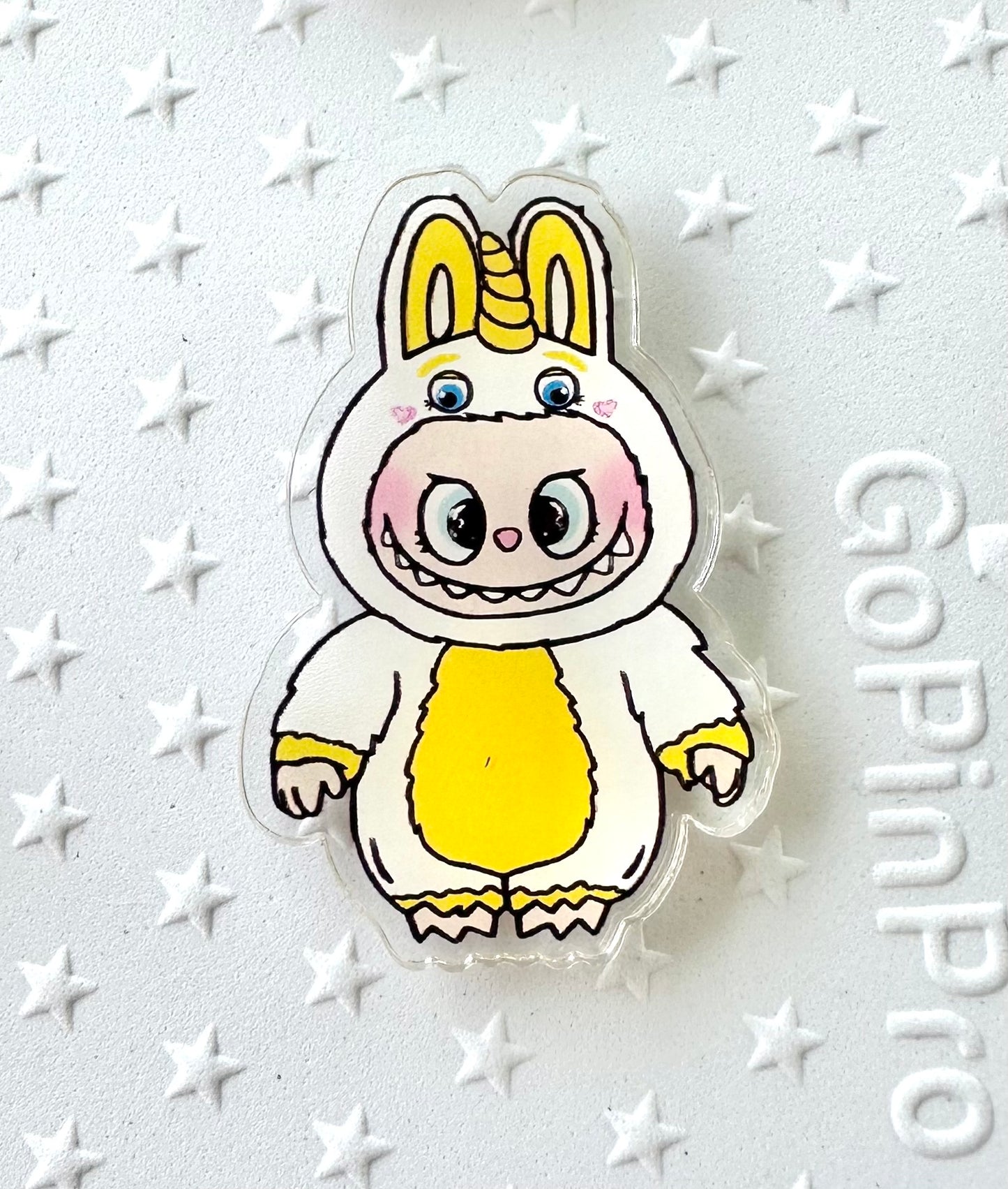 Labubu dressed as Toy Story Characters Acrylic Pin