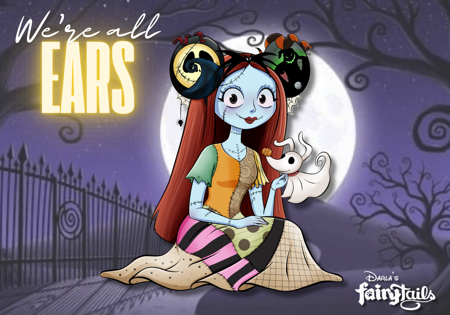 PRESALE - "We're All Ears" Sally Fantasy Pin