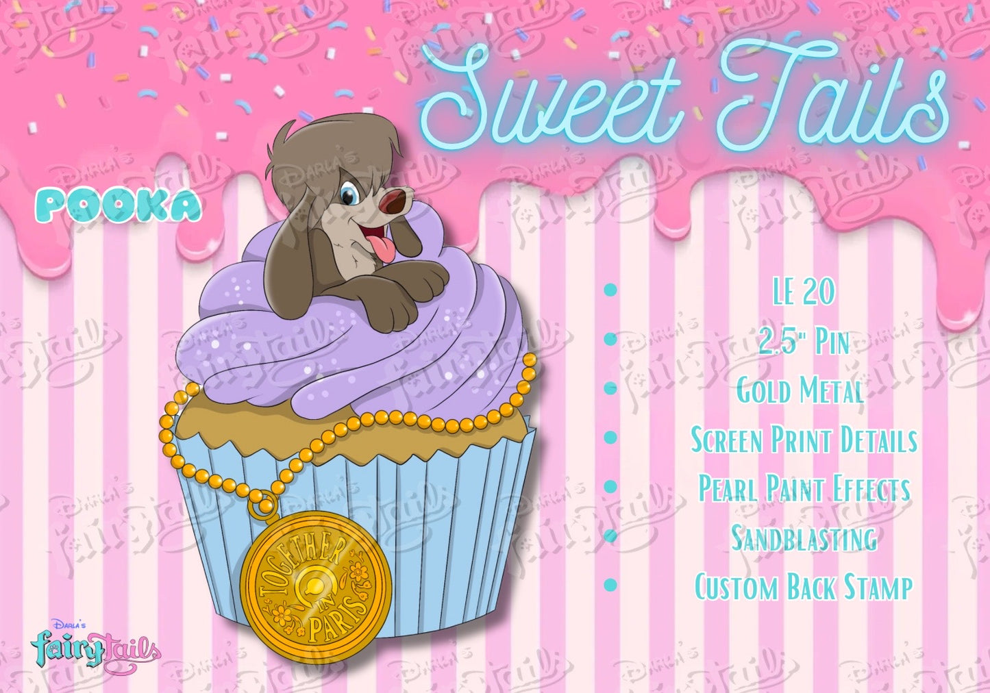 PRESALE - Sweet Tails Series 2 LE20 Magical Fantasy Pin