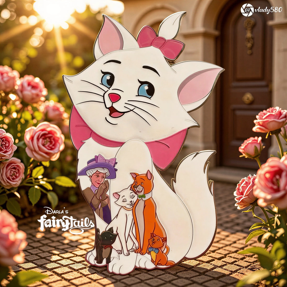“Tales Within” Aristocats Marie Fantasy Pin