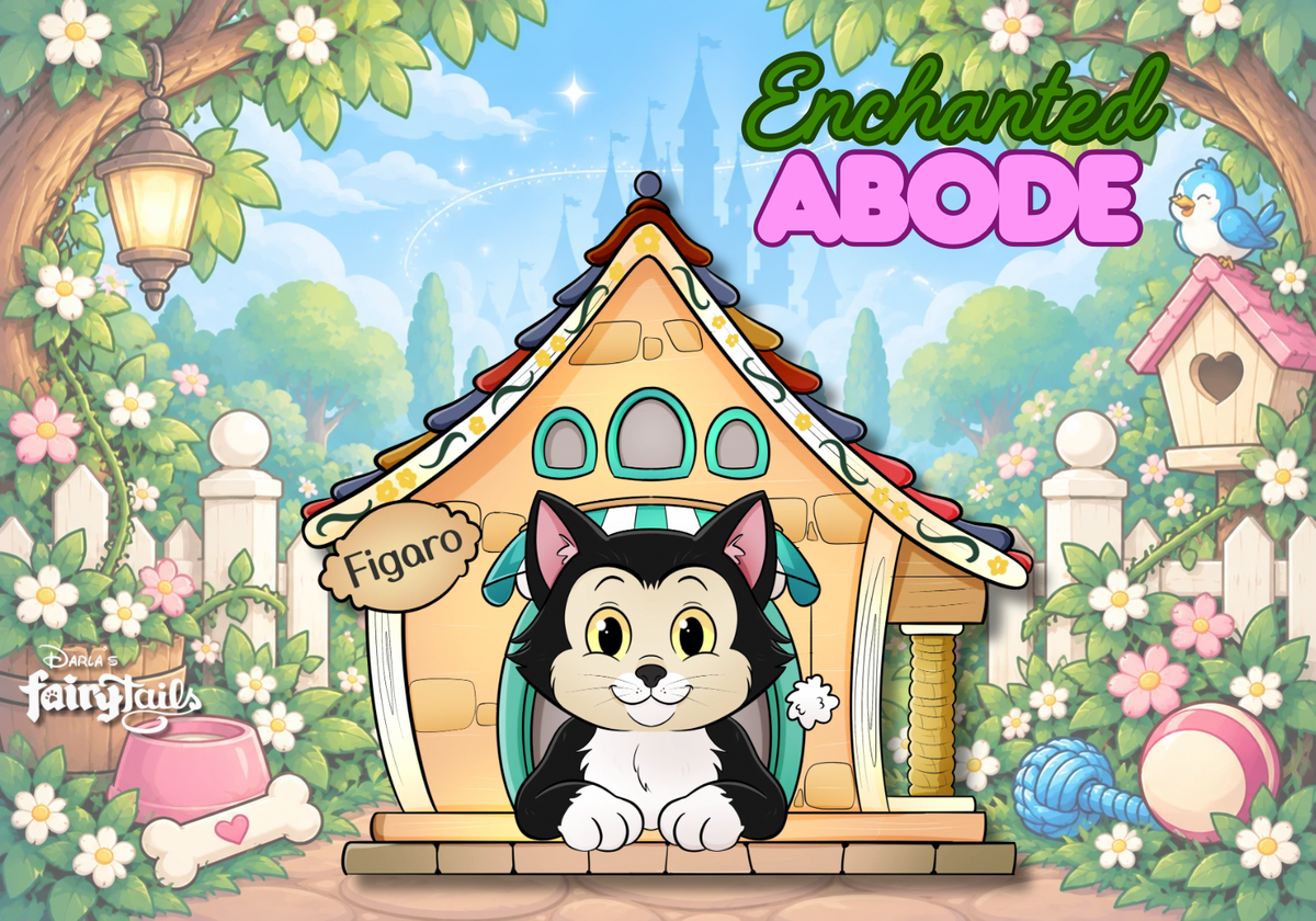 PRESALE - “Enchanted Abode” Figaro Inspired Fantasy Pin