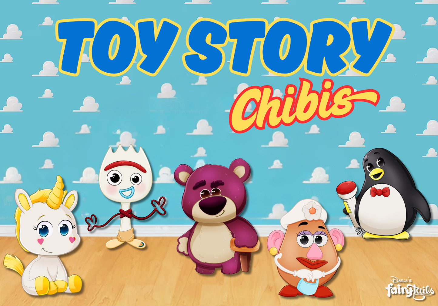 PRESALE -Toystory Chibi Series 3 Fantasy Pins
