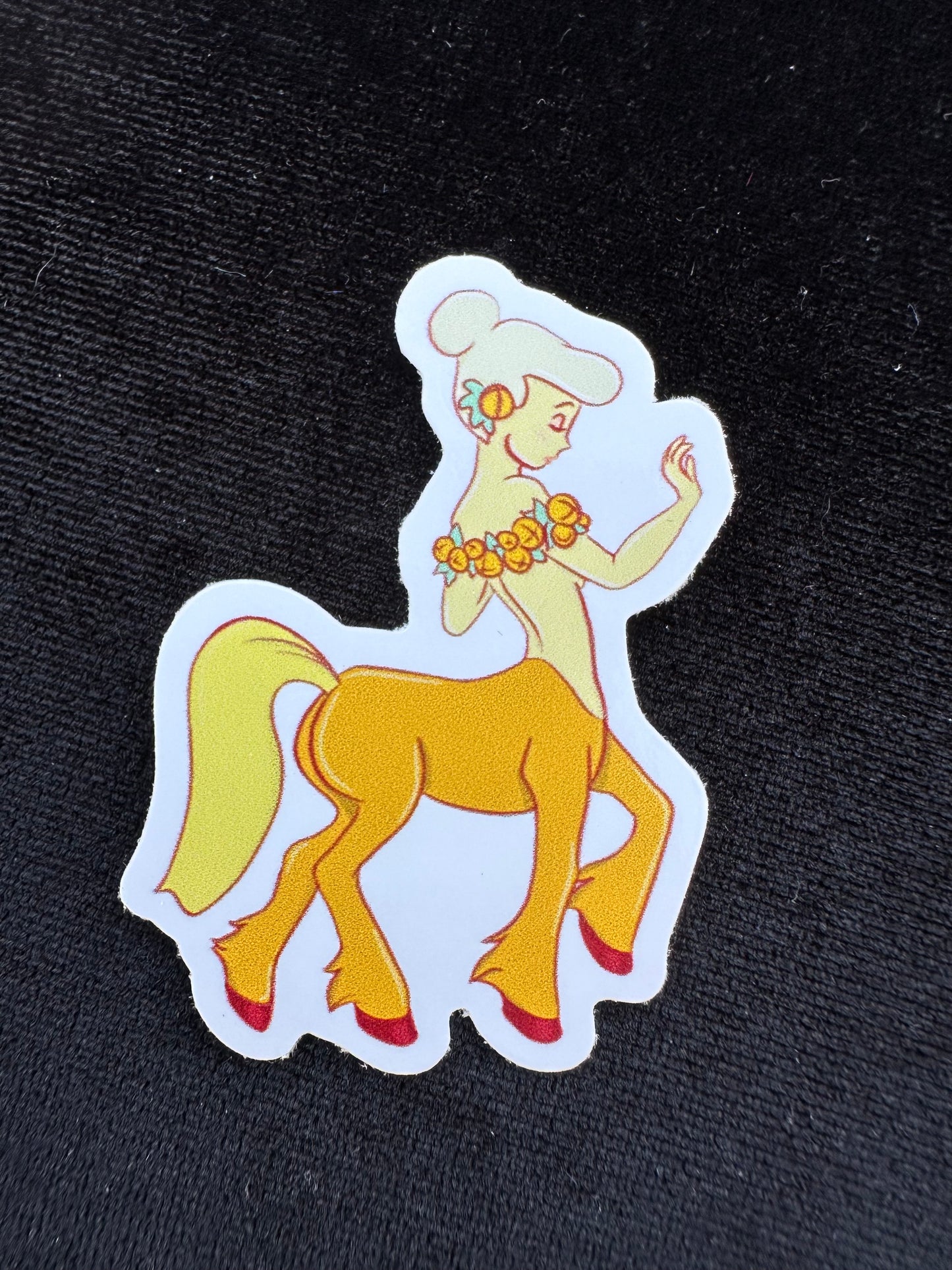 Fantasia Yellow Centaurette Sticker