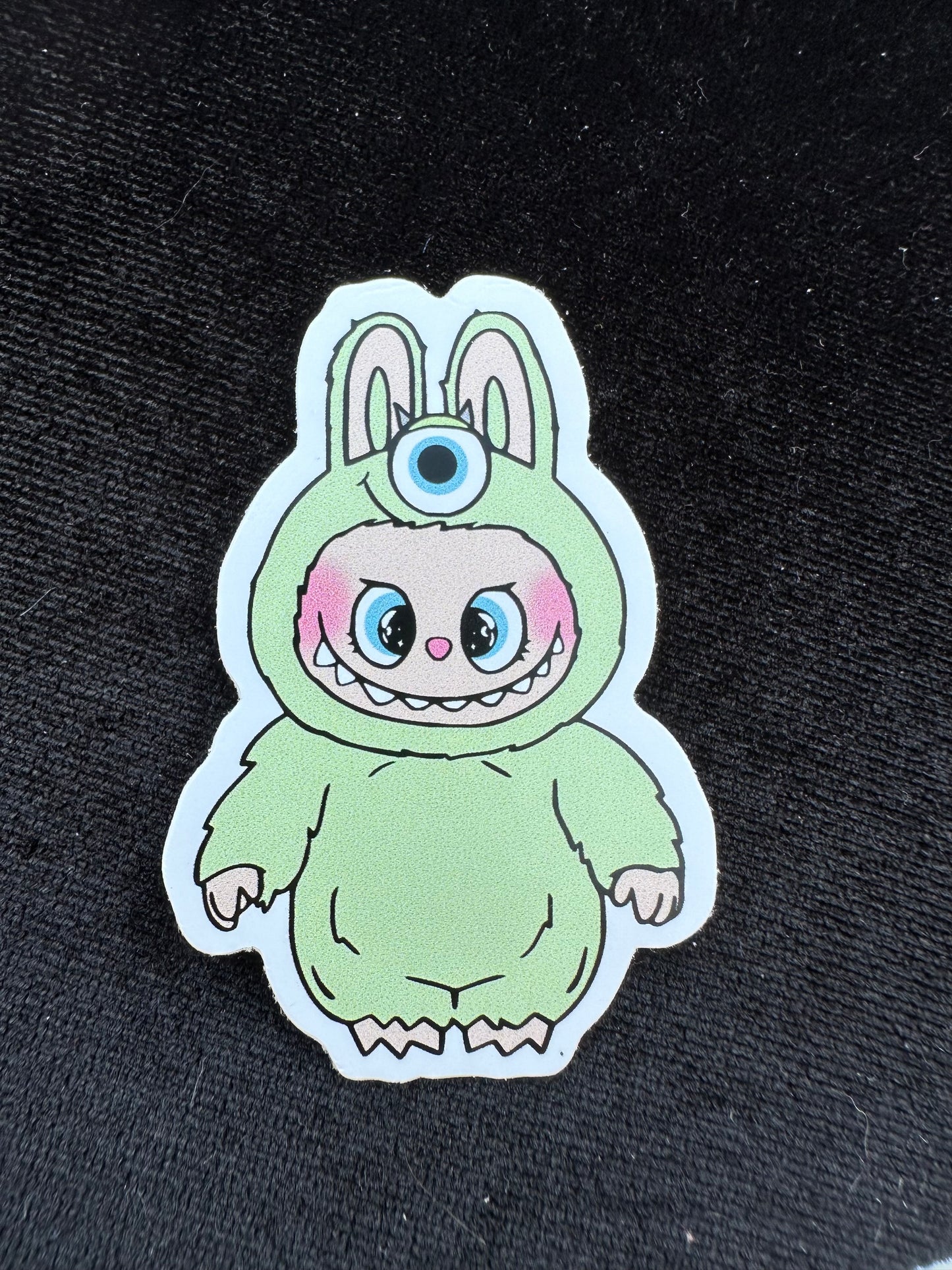 Labubu Monsters Inc Mike Sticker