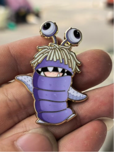 Monsters Inc Chibis Fantasy Pin