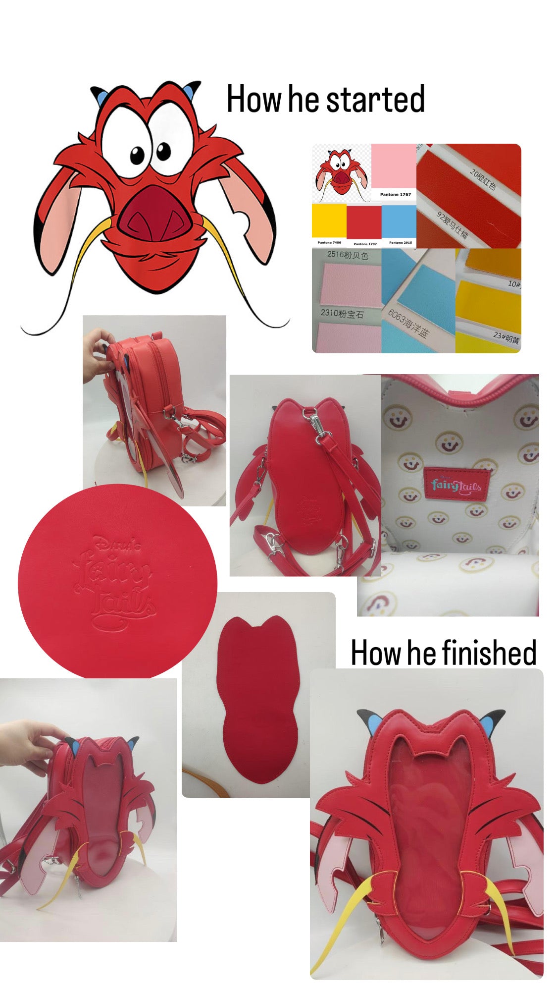 PRESALE - Mushu ITA Pin Bag