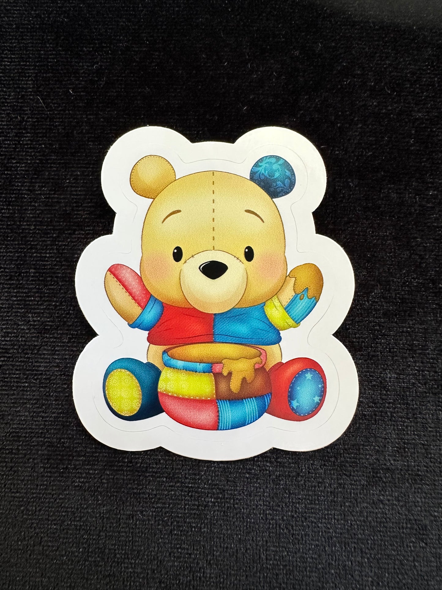 Plushie Patch Pals Winnie the Pooh Sticker