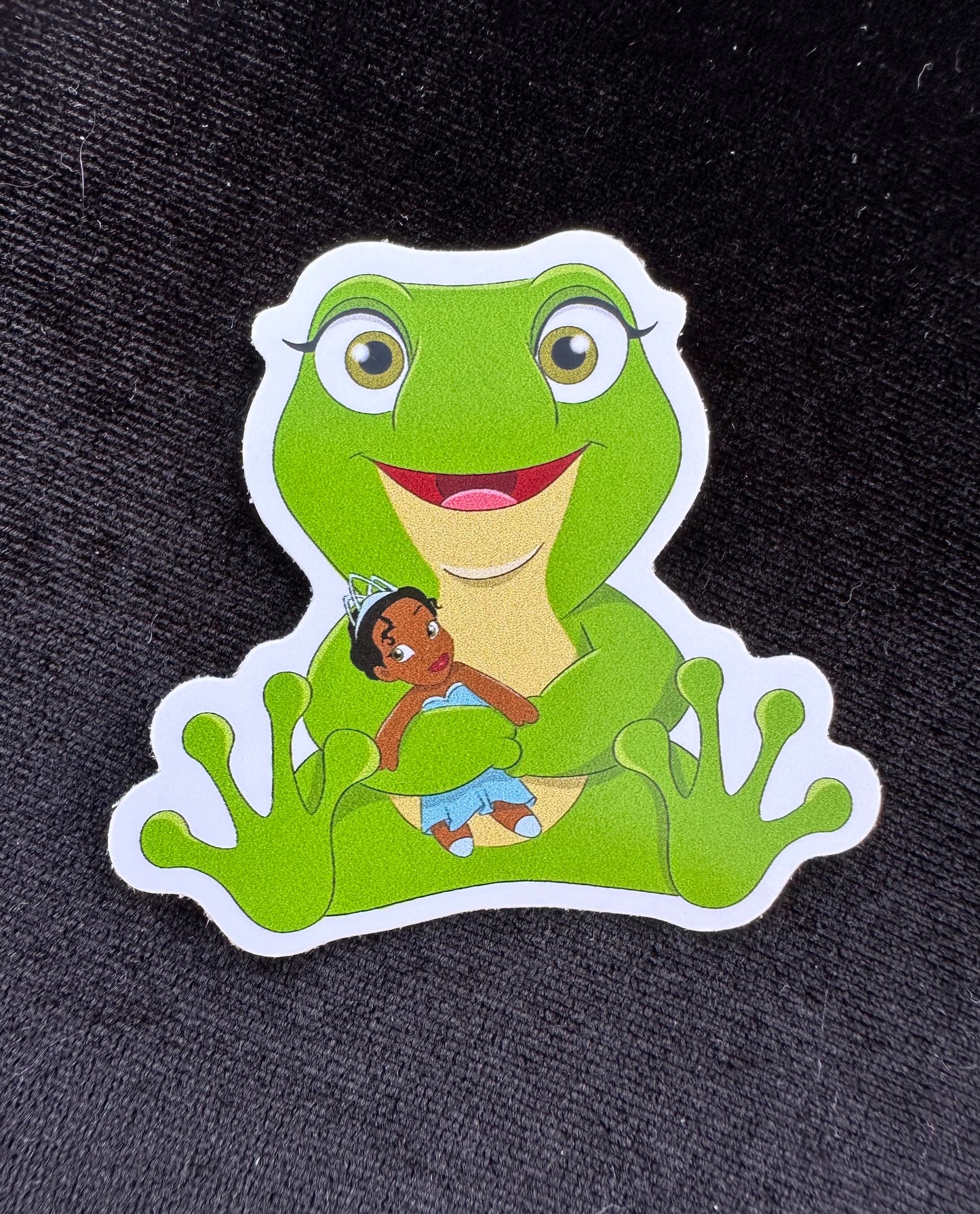 Cuddle Critters Tiana Princess and the frog Sticker