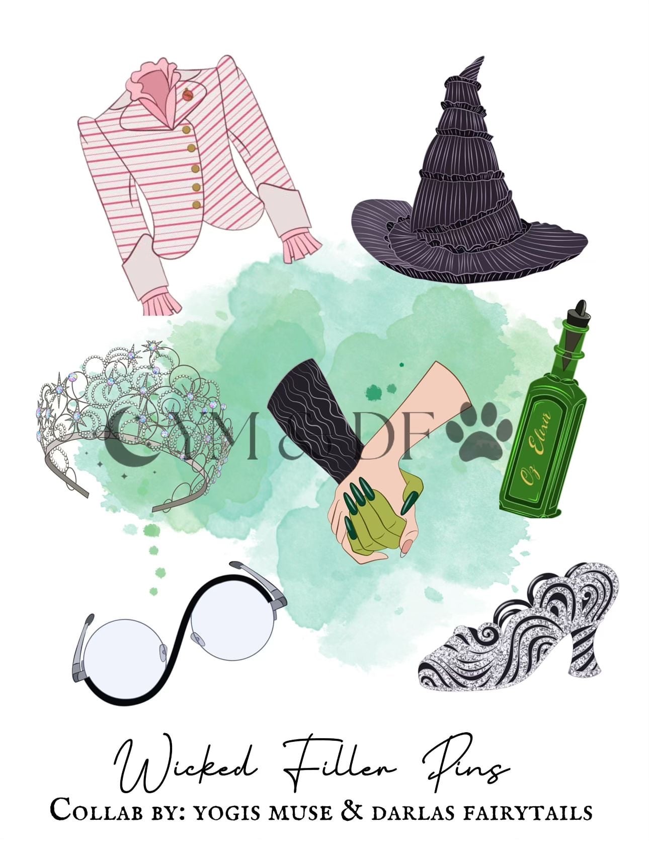 Wicked Mini Filler Fantasy Pins