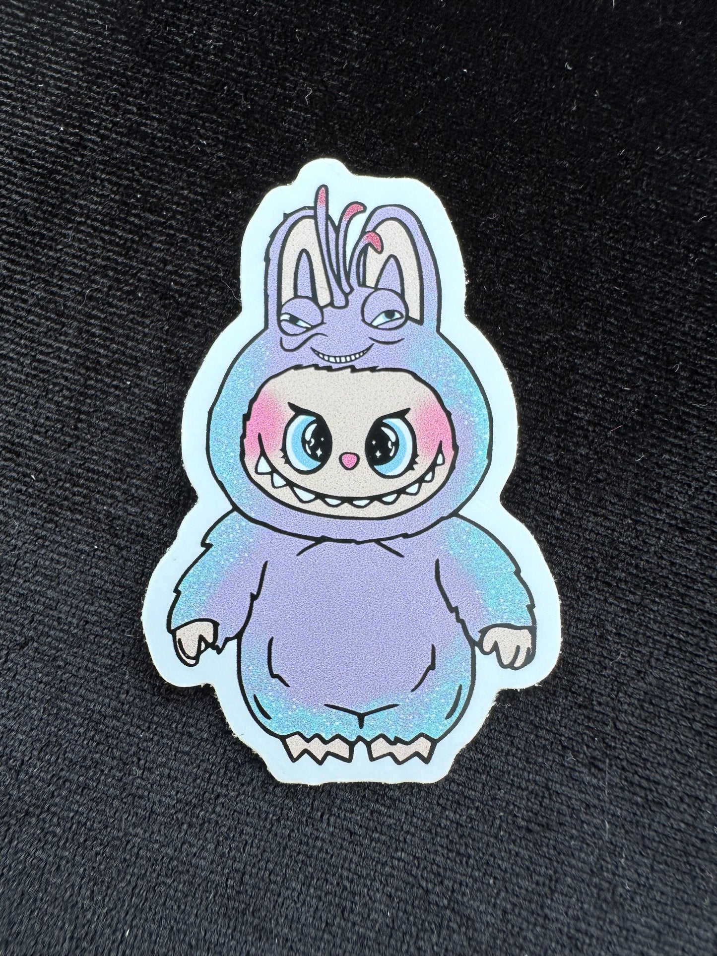 Labubu Monsters Inc Randall Sticker