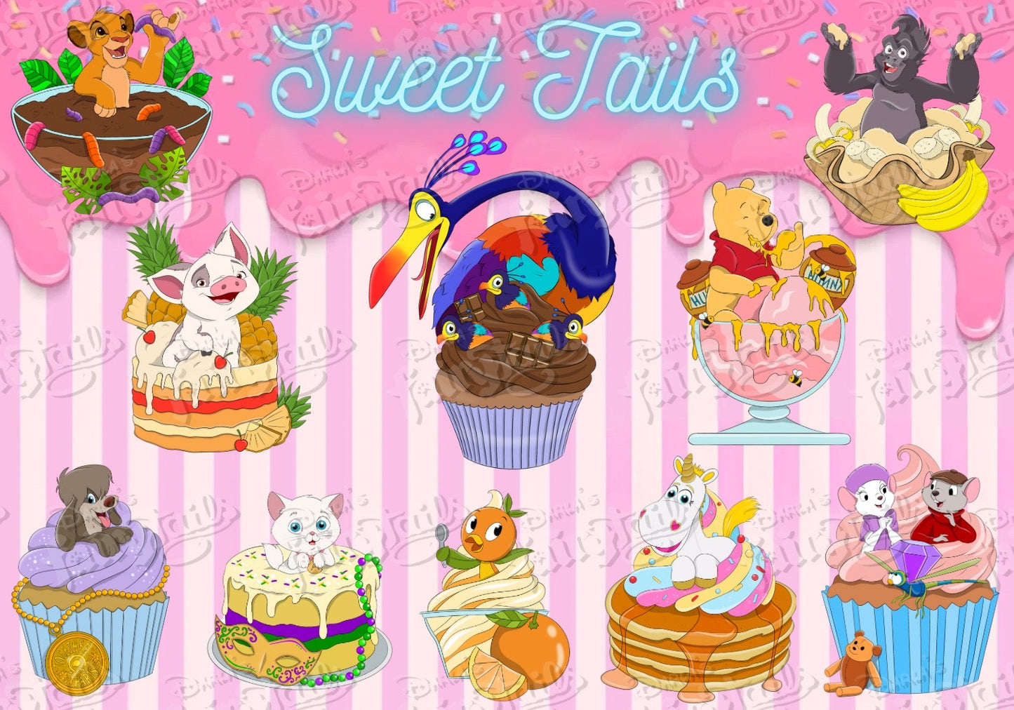 PRESALE - Sweet Tails Series 2 LE20 Magical Fantasy Pin