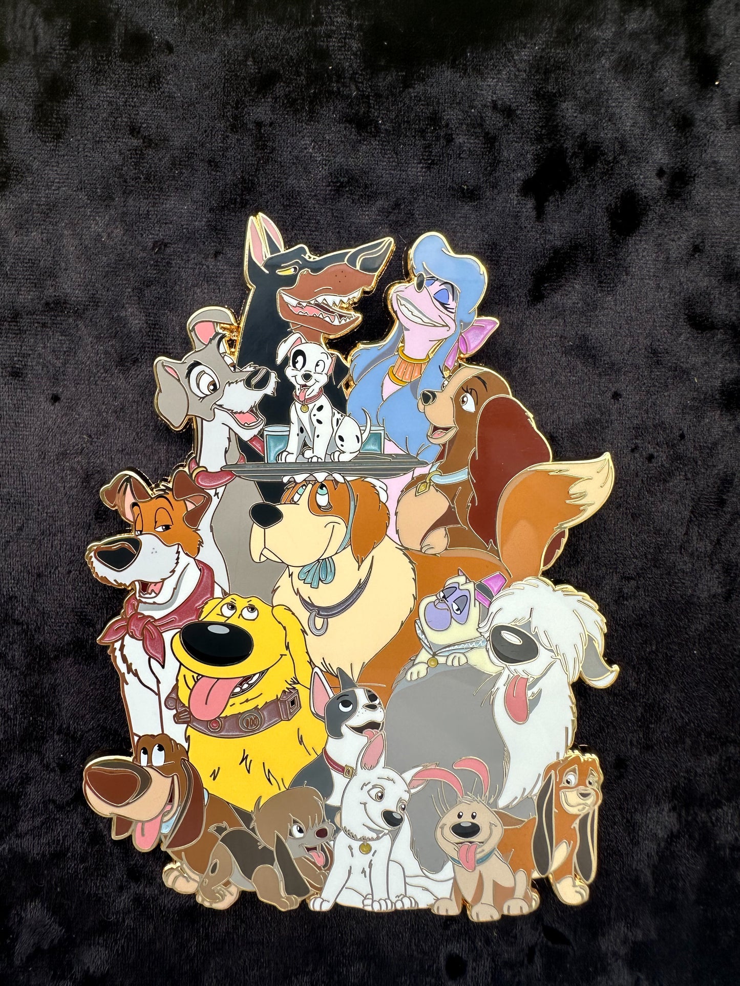 Canine Crew LE60 Jumbo Disney Dog Fantasy Pin