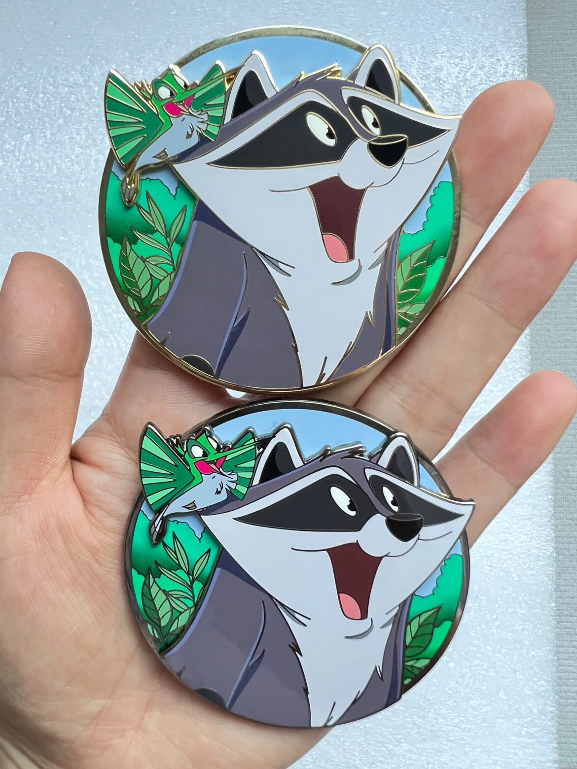 Meeko & Flint Profile "Enchanted Expressions" Fantasy Pin