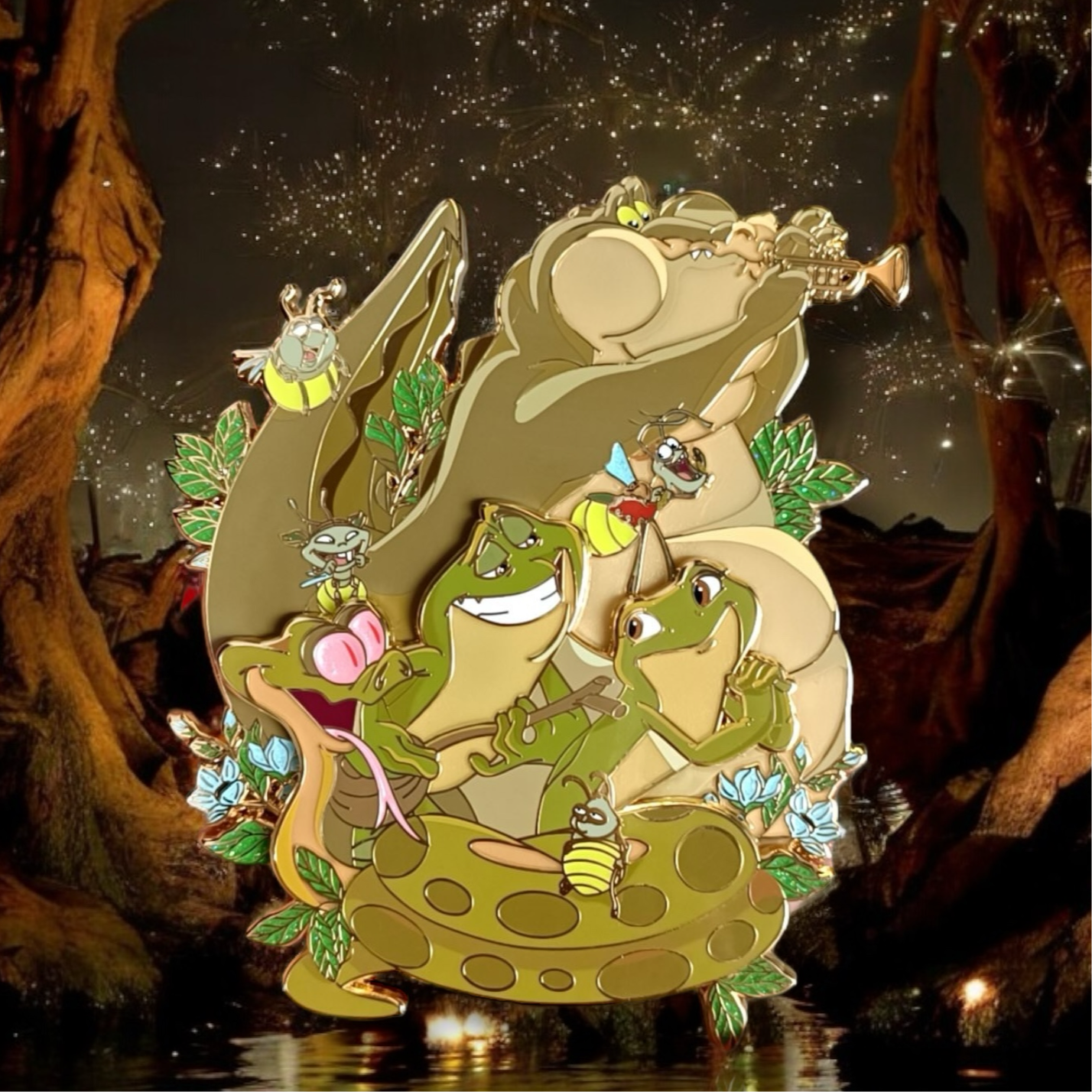 Disney Princess and the Frog “FIREFLY FIVE LOU