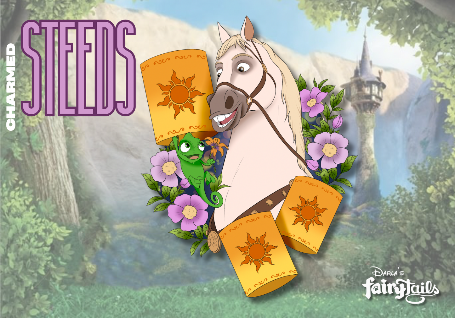 *COMING SOON* “Charmed Steeds” Maximus & Pascal fantasy Pin
