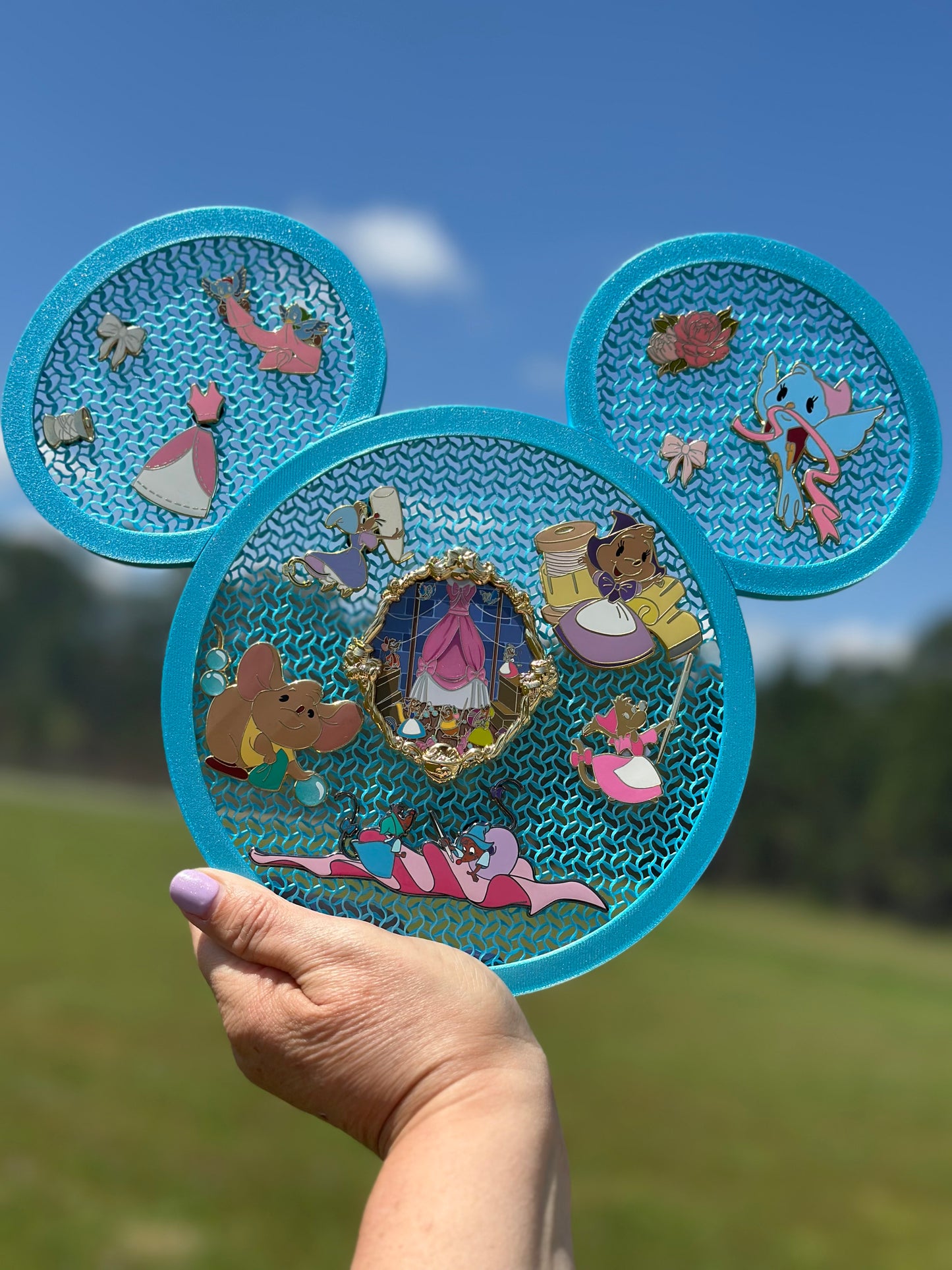 Mickey Head Icon Pin Boards 9 colors