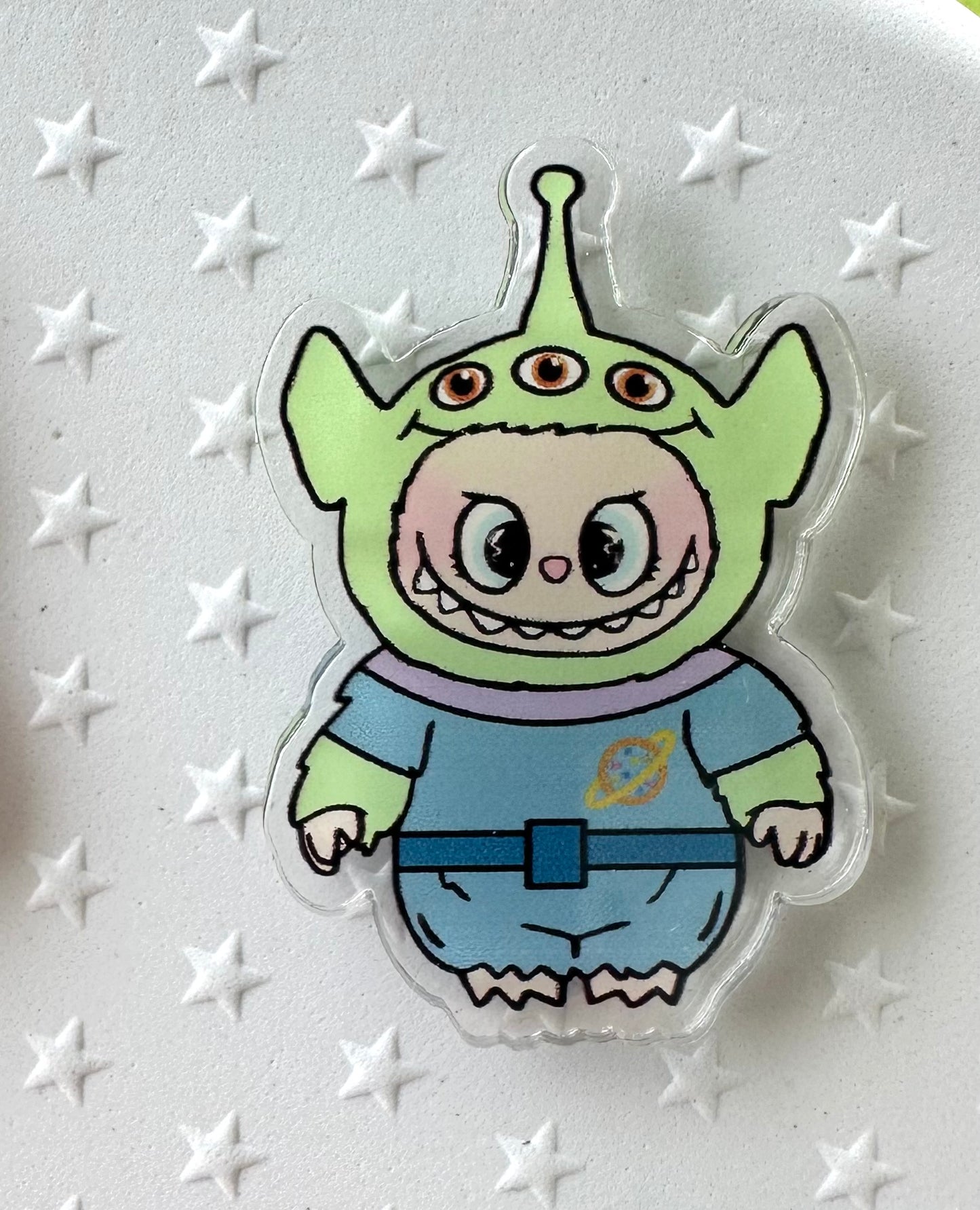 Labubu dressed as Toy Story Characters Acrylic Pin