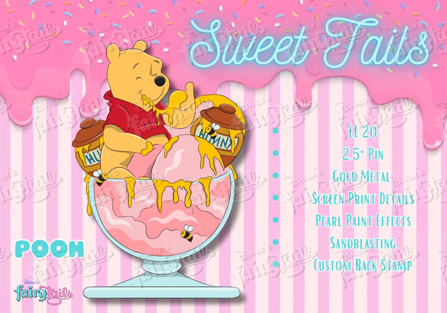 PRESALE - Sweet Tails Series 2 LE20 Magical Fantasy Pin