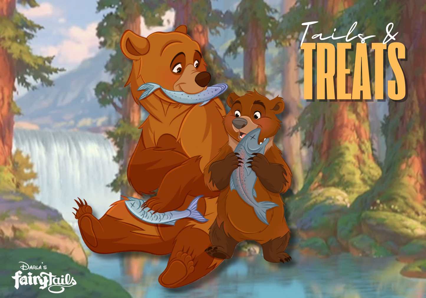 PRESALE - “Tails & Treats” Kenai & Koda Fantasy Pin