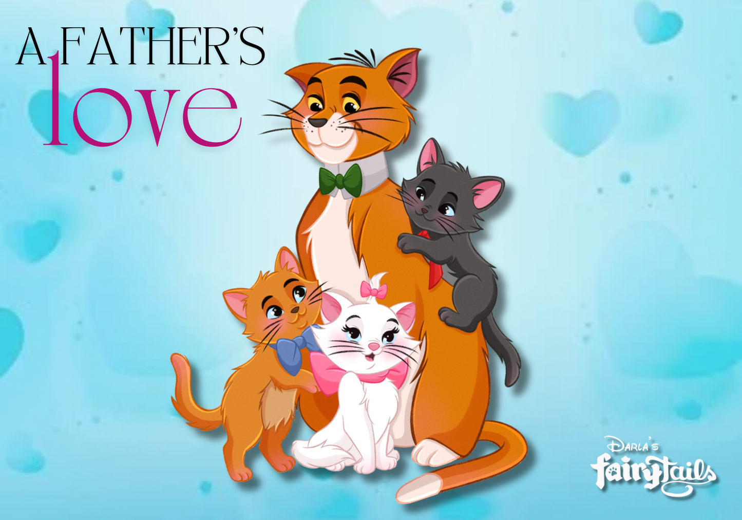 PRESALE - "A Father's Love" O’Malley & Kittens fantasy pin