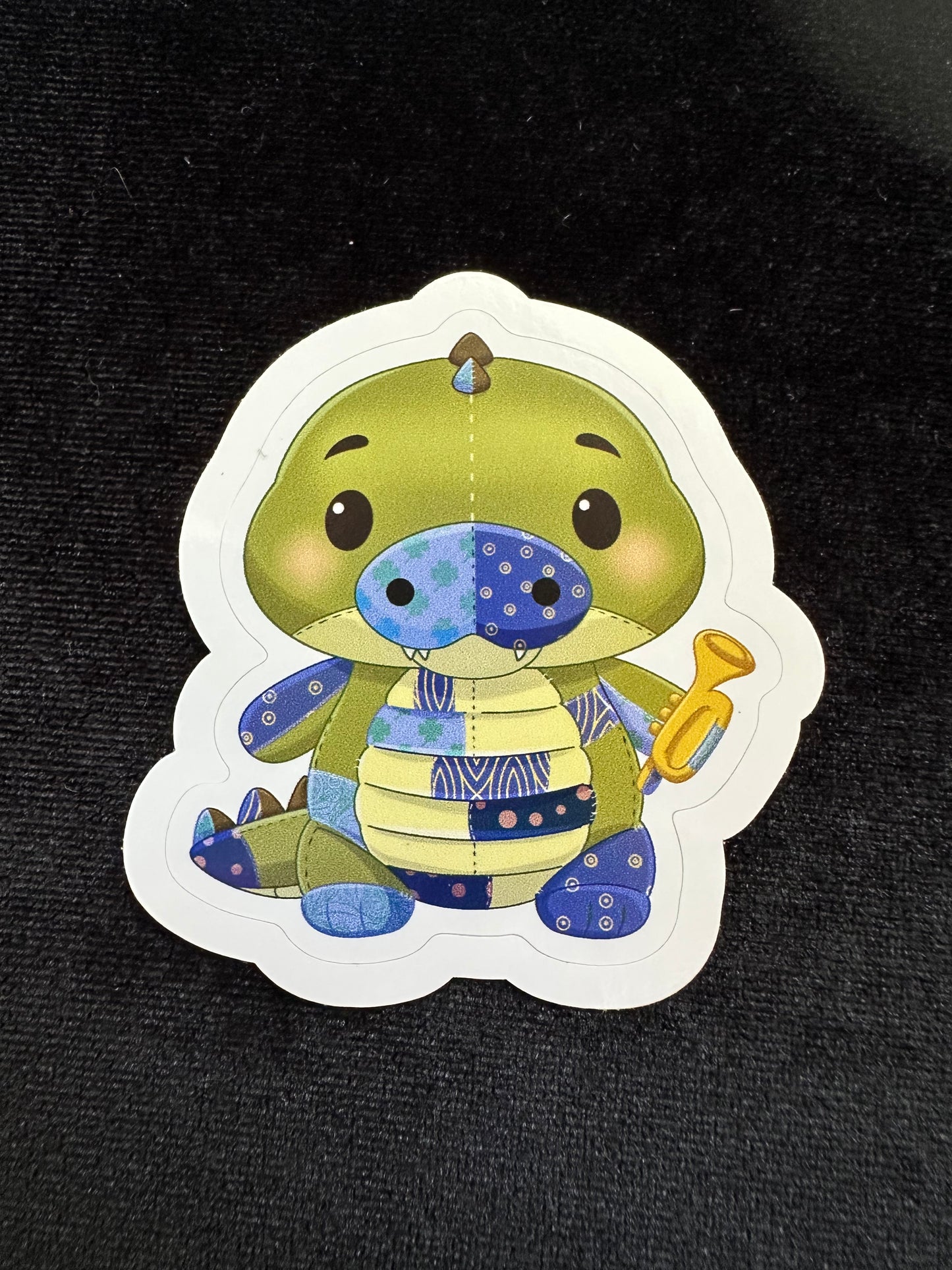 Plushie Patch Pals Princess & the Frog Louis Sticker