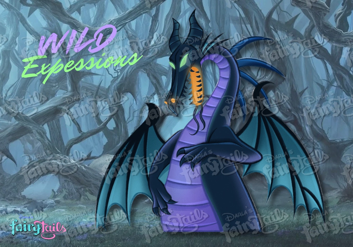PRESALE - Wild expressions Malificent