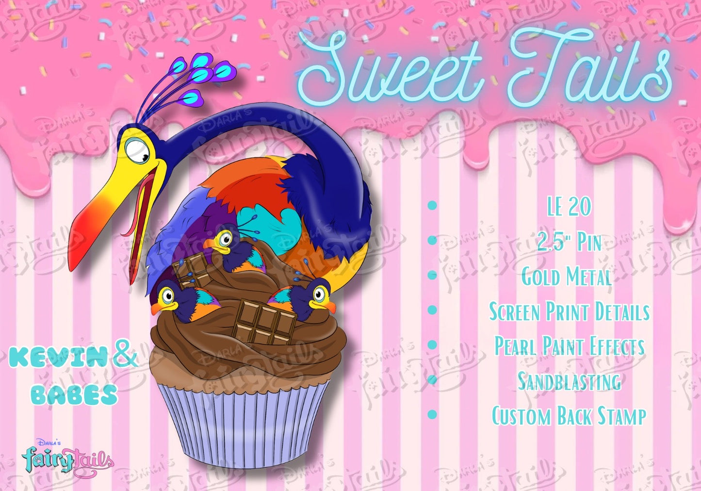 PRESALE - Sweet Tails Series 2 LE20 Magical Fantasy Pin
