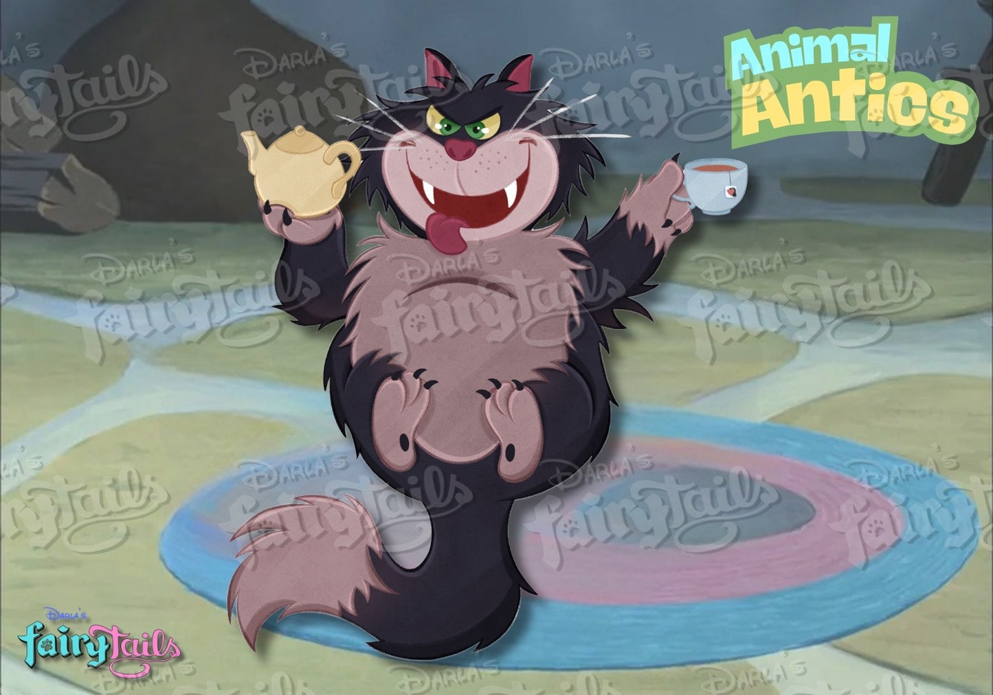 Animal Antics Lucifer Fantasy Pin