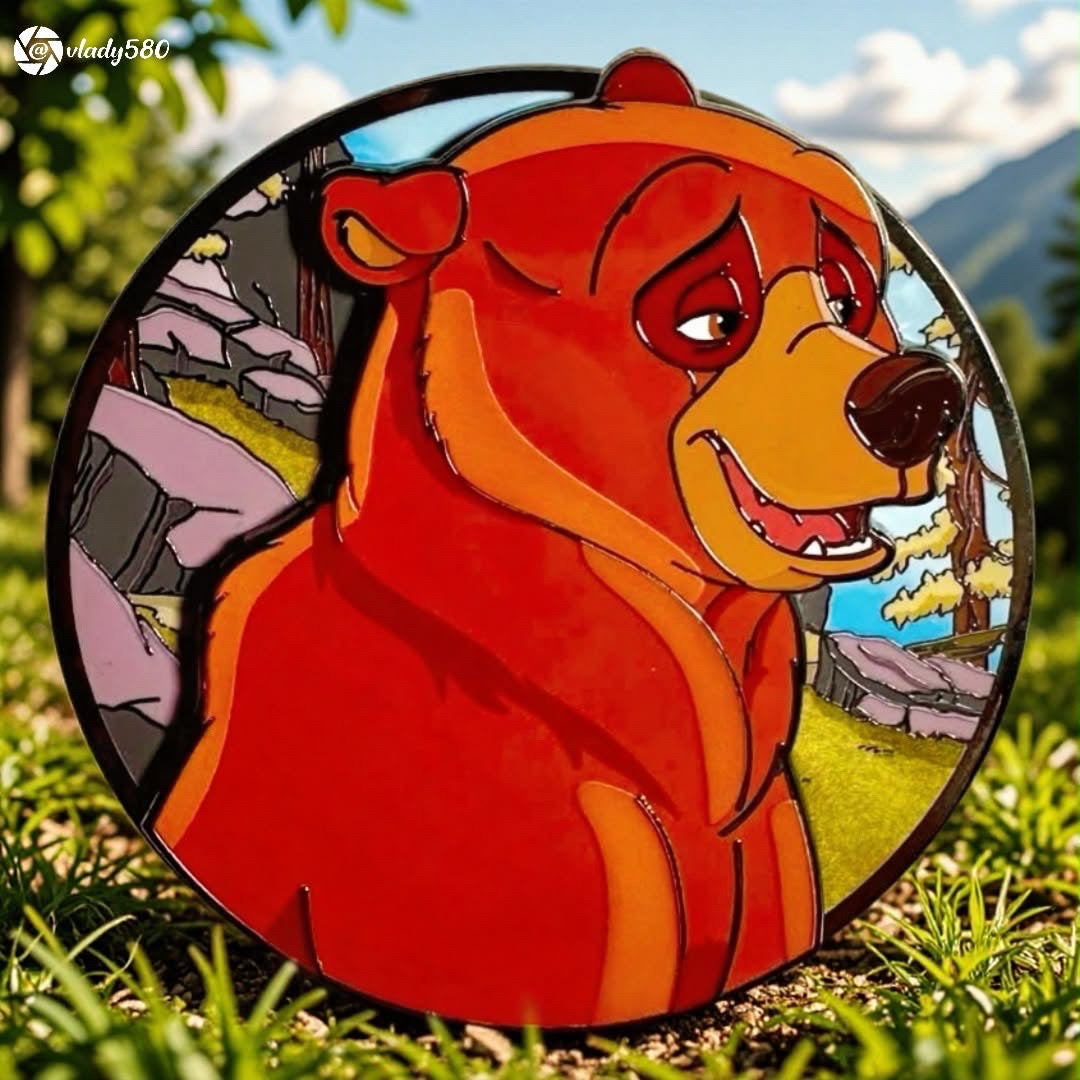 “Enchanted Expressions" Kenai Profile Fantasy Pin