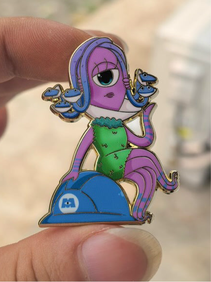 Monsters Inc Chibis Fantasy Pin