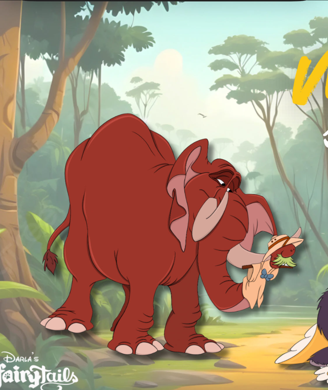 PRESALE - “Wild Styles ” Tantor & Terk Fantasy Pin