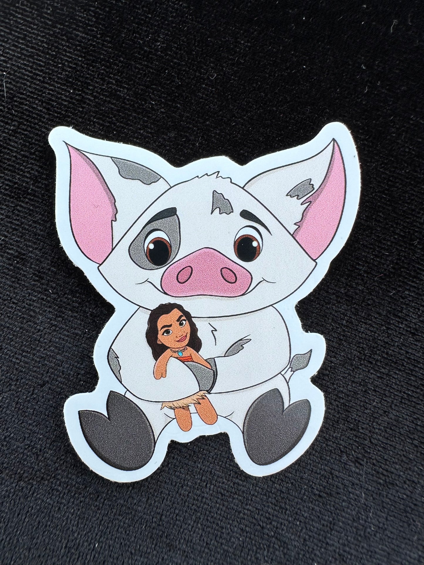 Cuddle Critters Moana Pua Sticker