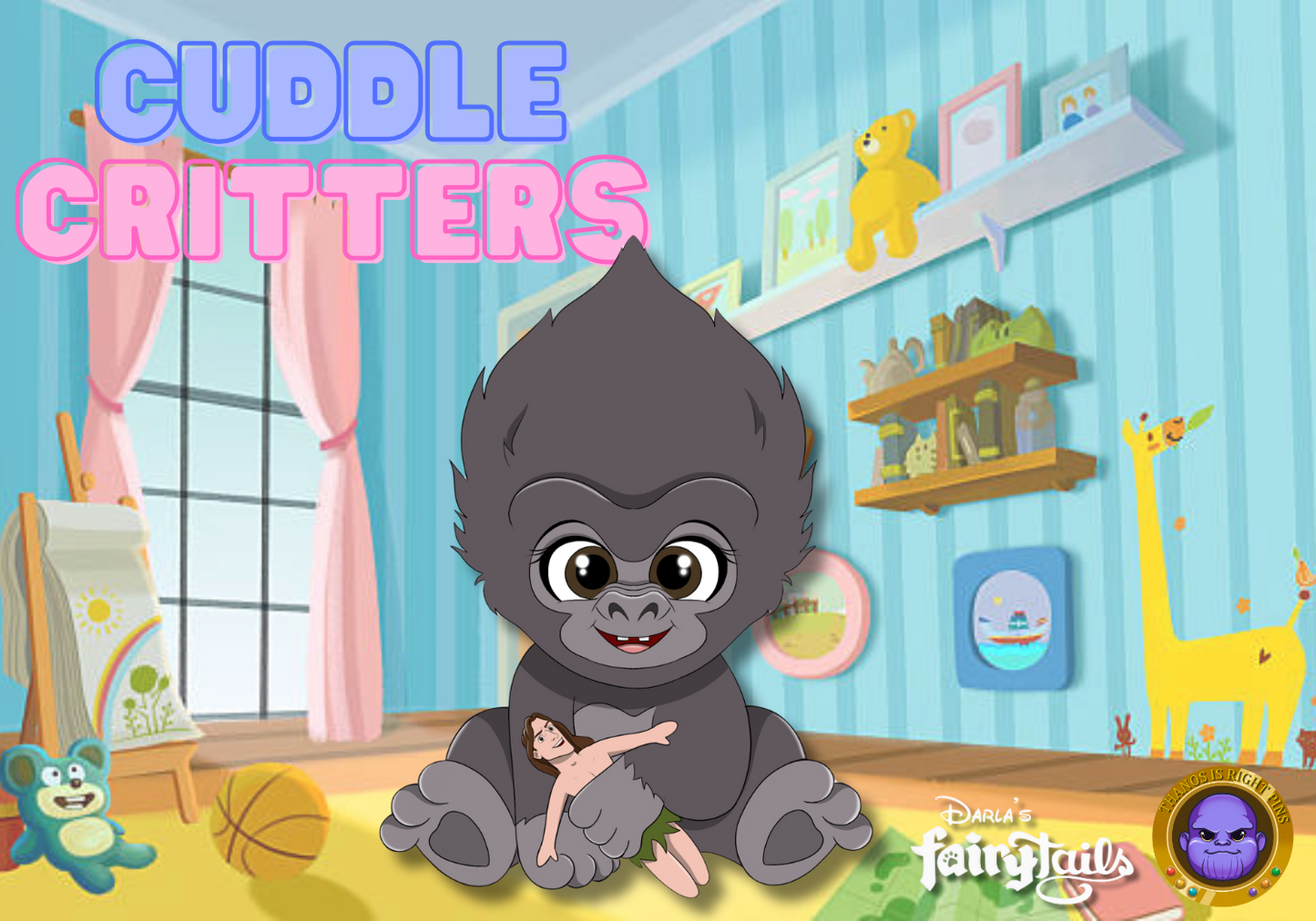 PRESALE - Series 2 Cuddle Critters Fantasy Pins