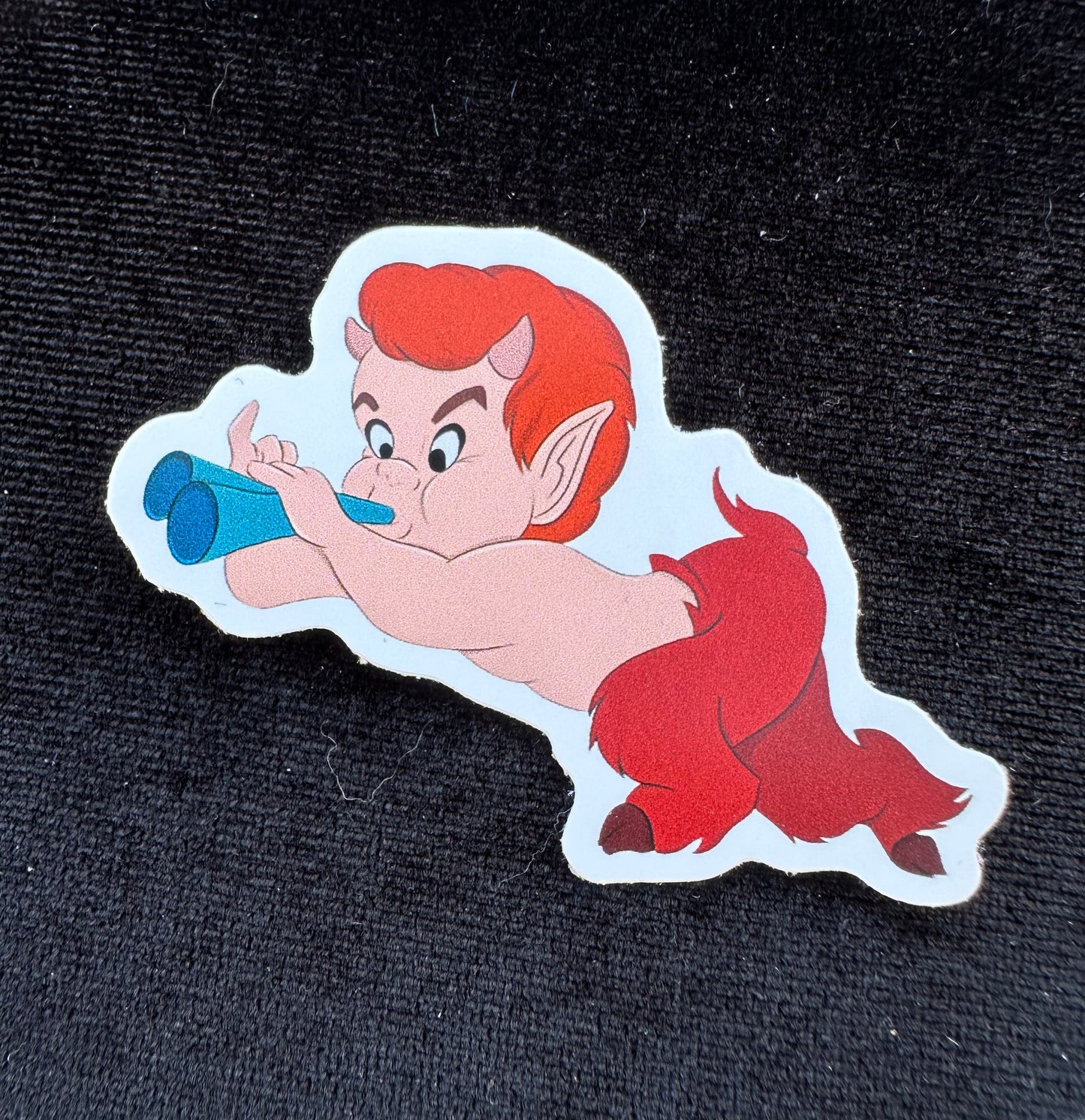 Fantasia Satyrs Red boy Sticker