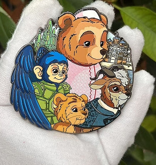 Wicked Oz Animals "Enchanted Expressions" Profile Fantasy Pin