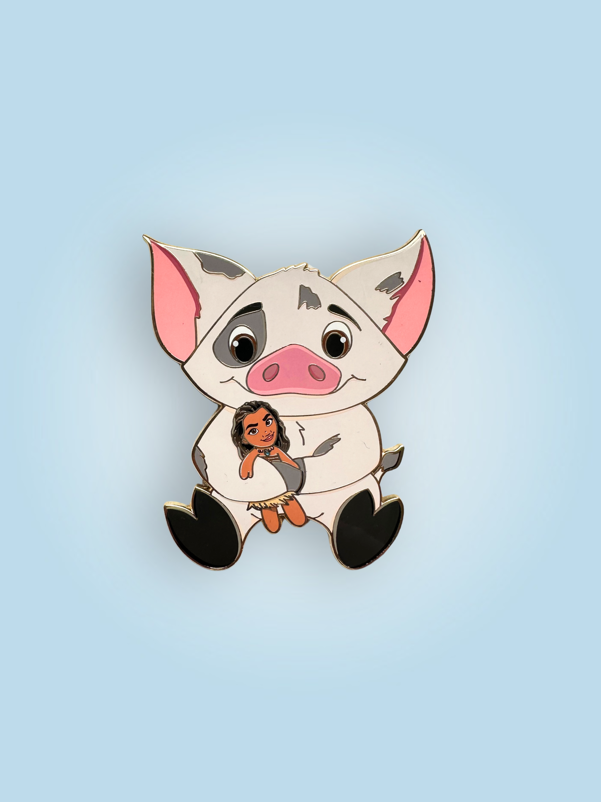 Cuddle Critters - Pua & Moana Fantasy Pin