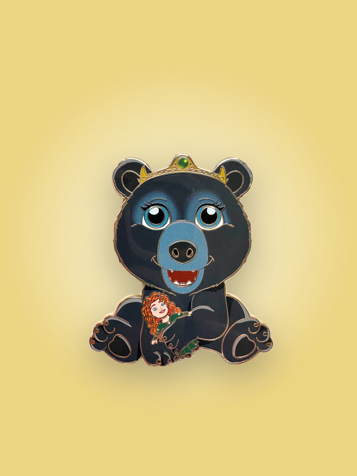 Cuddle Critters - Elinor & MeridaFantasy Pin