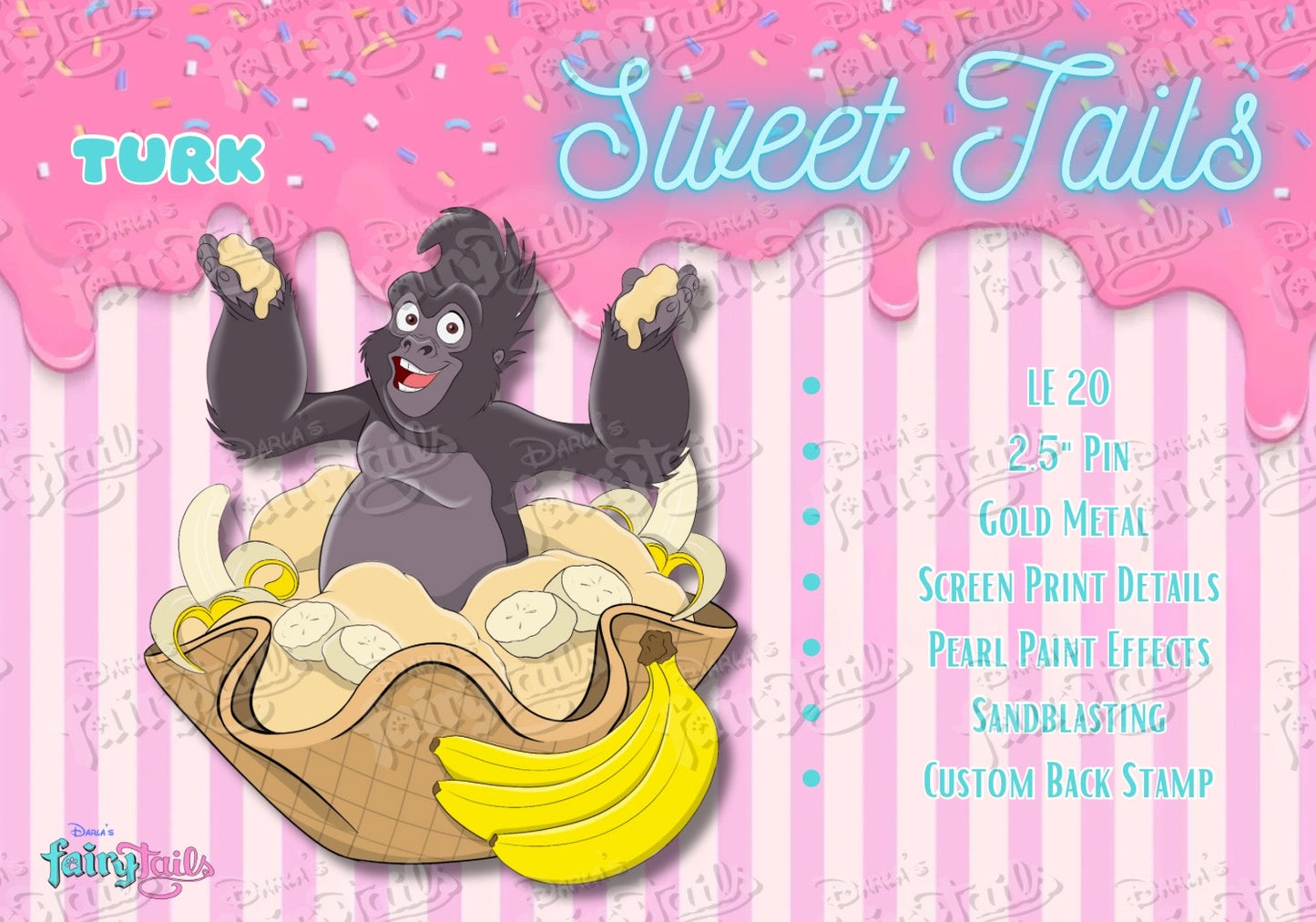 PRESALE - Sweet Tails Series 2 LE20 Magical Fantasy Pin