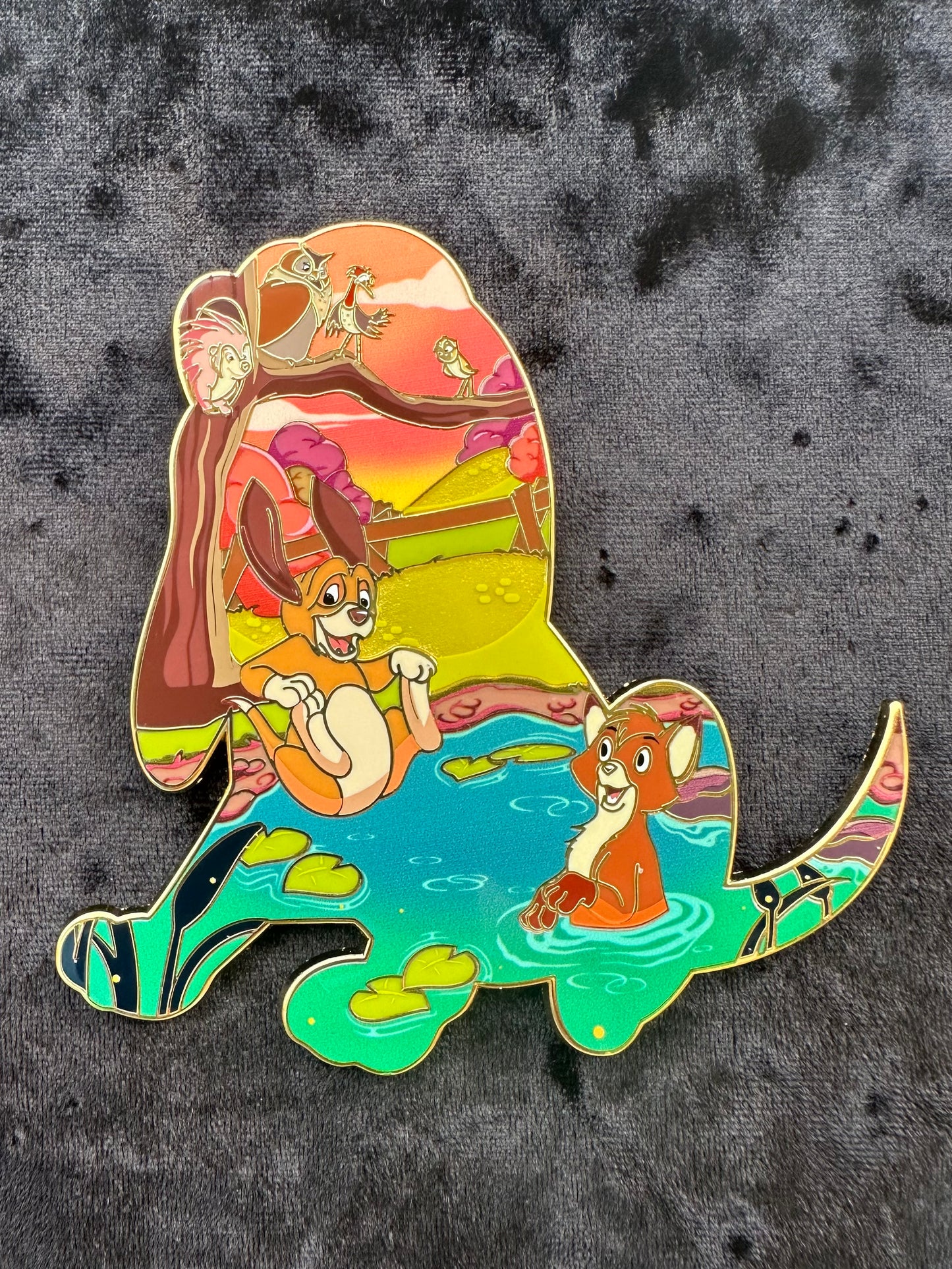 PRESALE - REMAKE Disney Fox & the Hound Copper "Furever Favorites" Fantasy Pin