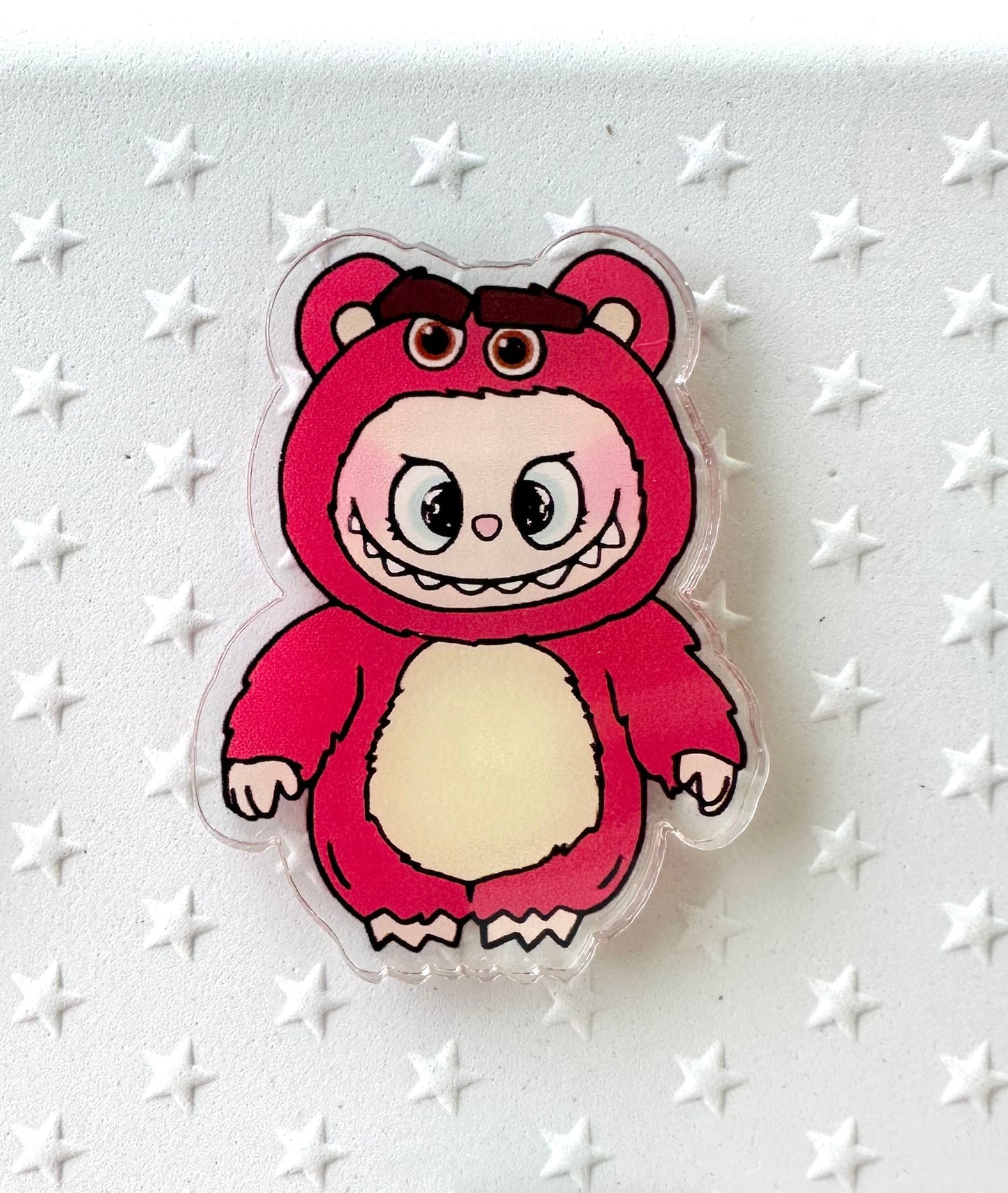 Labubu dressed as Toy Story Characters Acrylic Pin