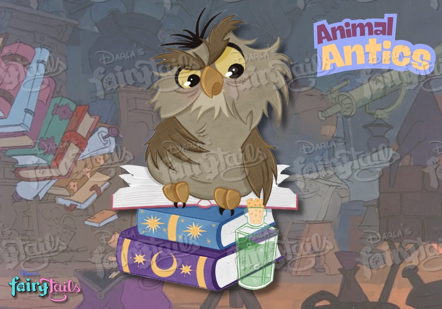 Animal Antics Archimedes Fantasy Pin