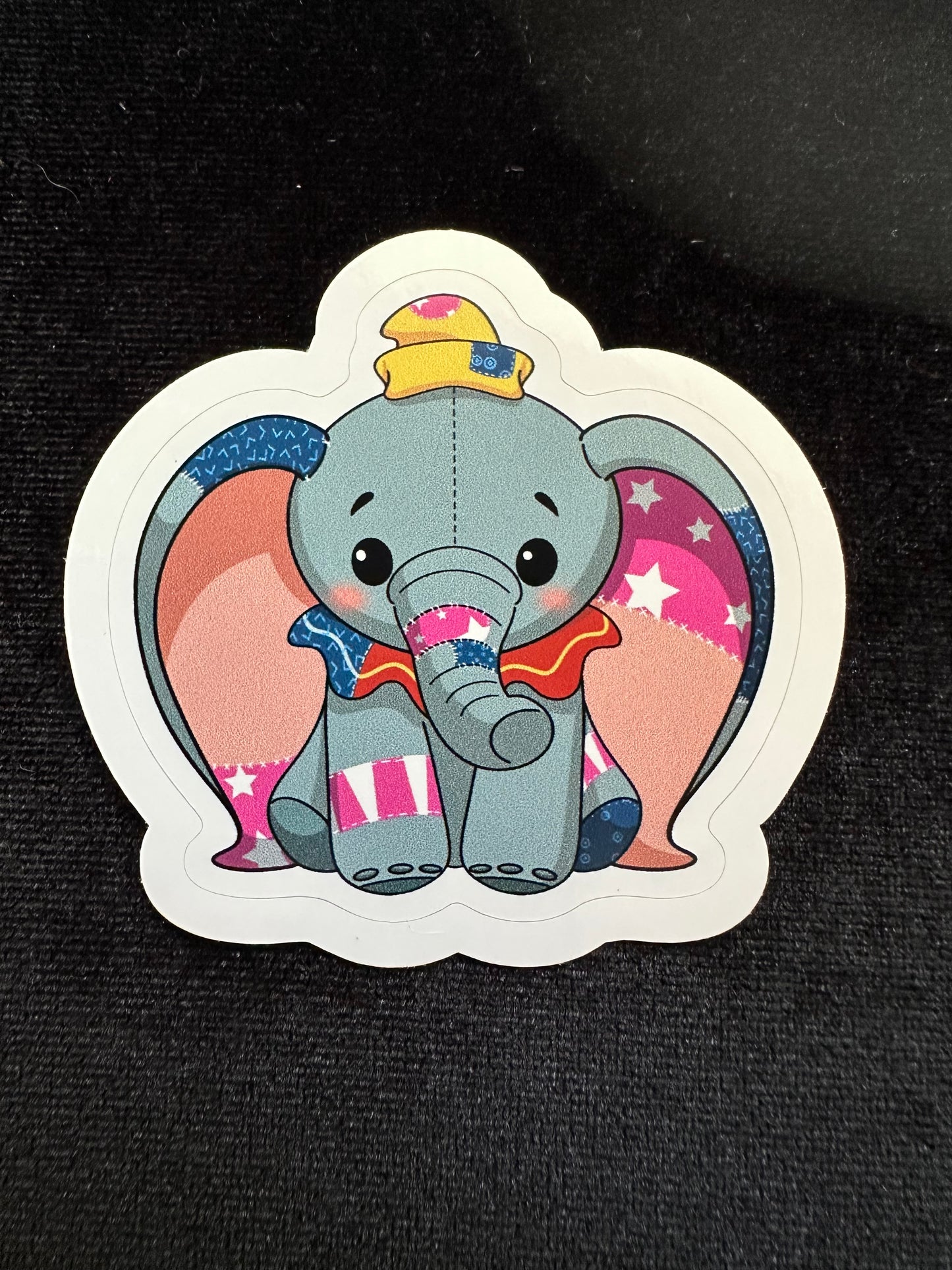 Plushie Patch Pals Dumbo Sticker