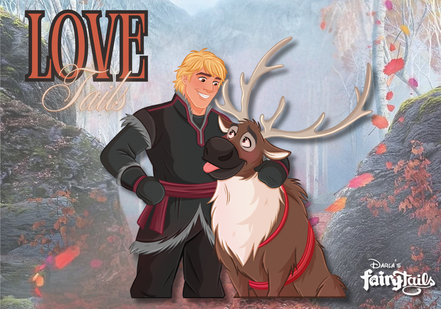PRESALE - "Love Tails" Kristoff & Sven Fantasy Pin