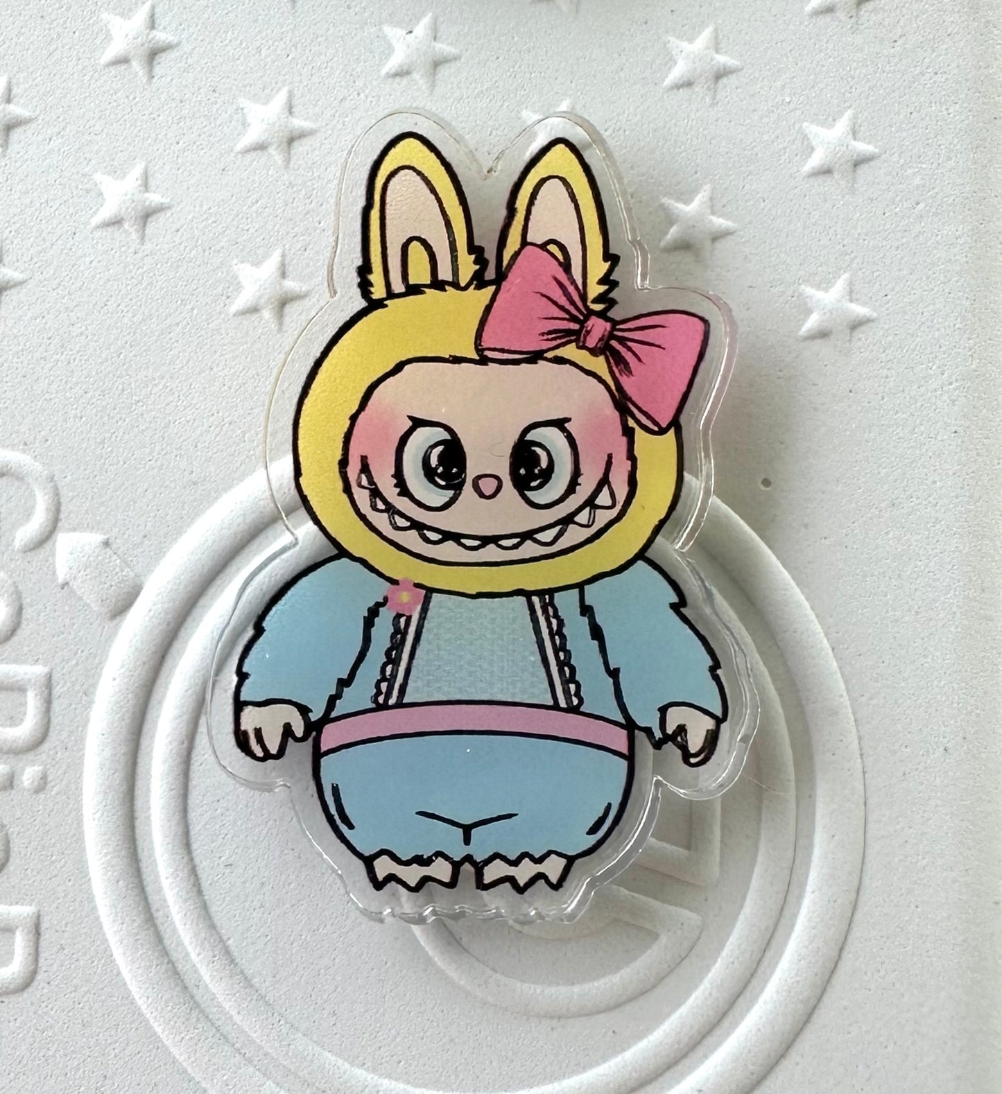 Labubu dressed as Toy Story Characters Acrylic Pin