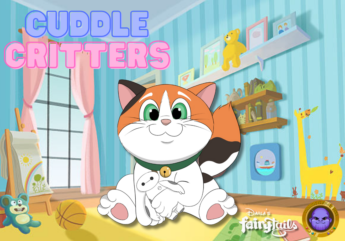 PRESALE - Series 2 Cuddle Critters Fantasy Pins