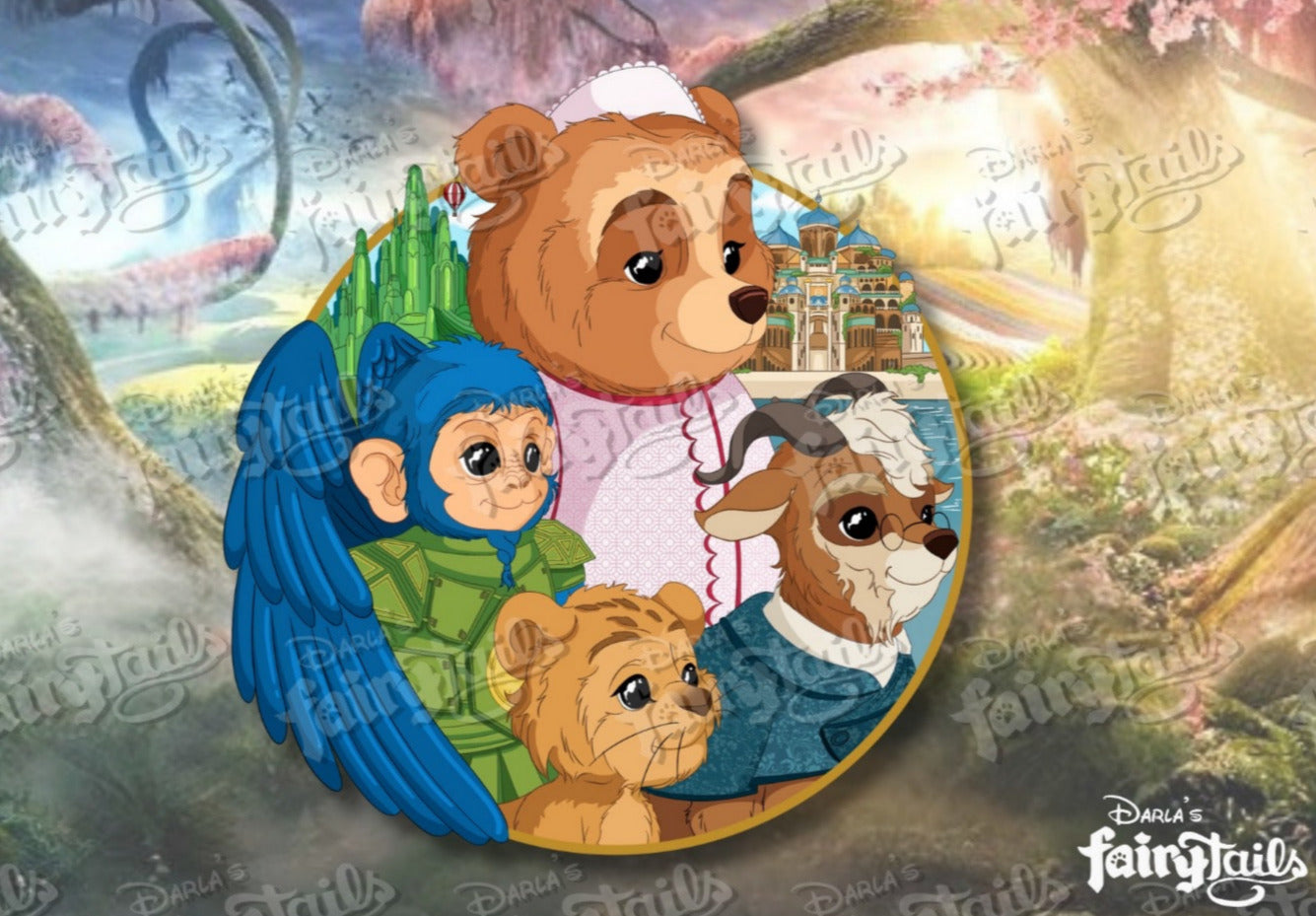 PRESALE - Wicked Animal Profile "Enchanted Expressions" Profile Fantasy Pin