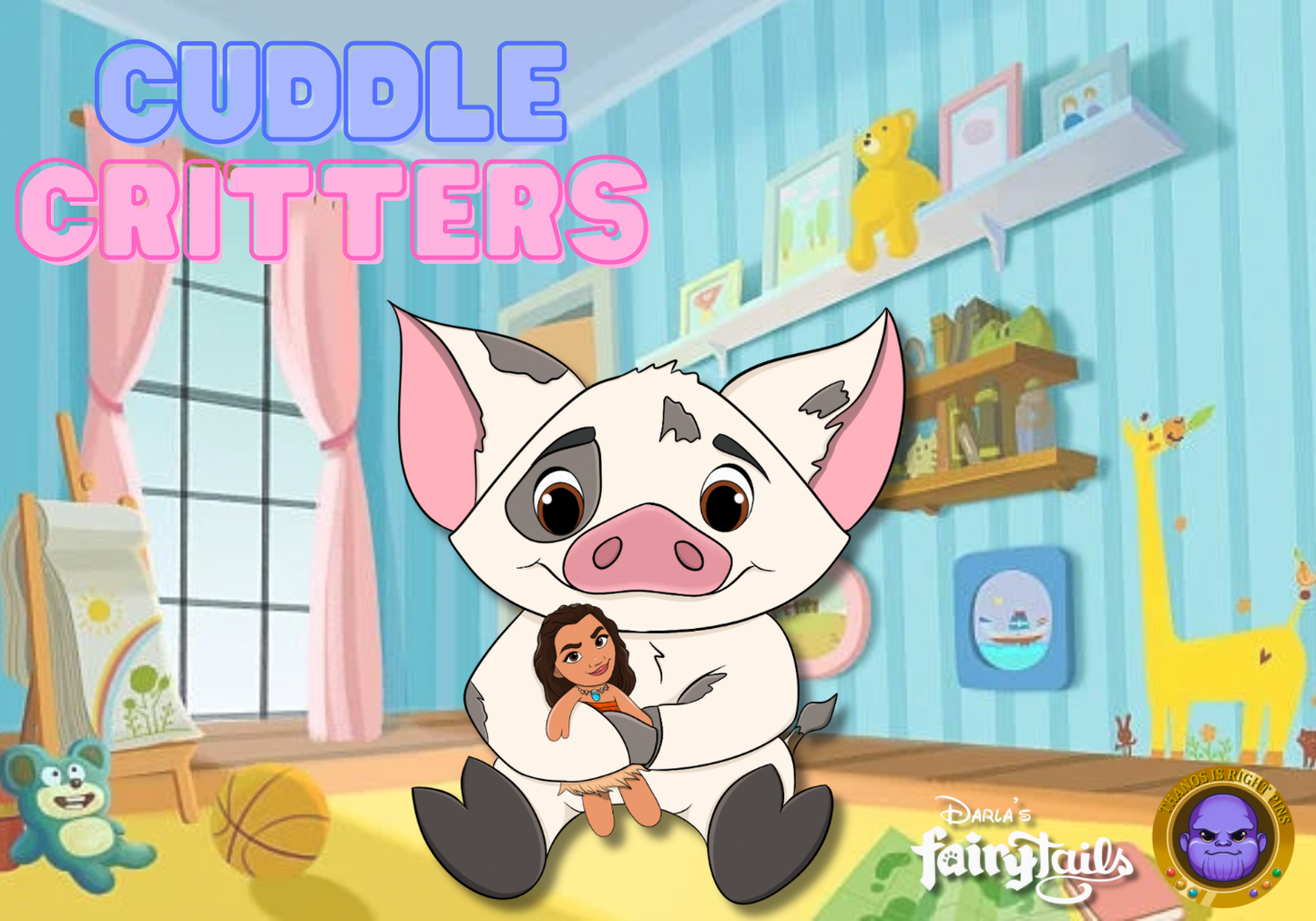 PRESALE - Series 2 Cuddle Critters Fantasy Pins