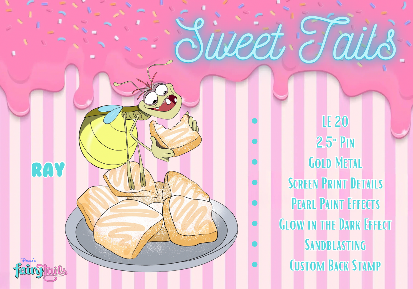 PRESALE - Sweet Tails Series 2 LE20 Magical Fantasy Pin