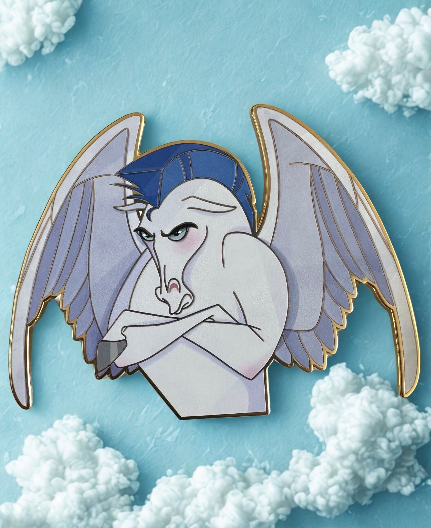 Wild Expressions Pegasus Fantasy Pin