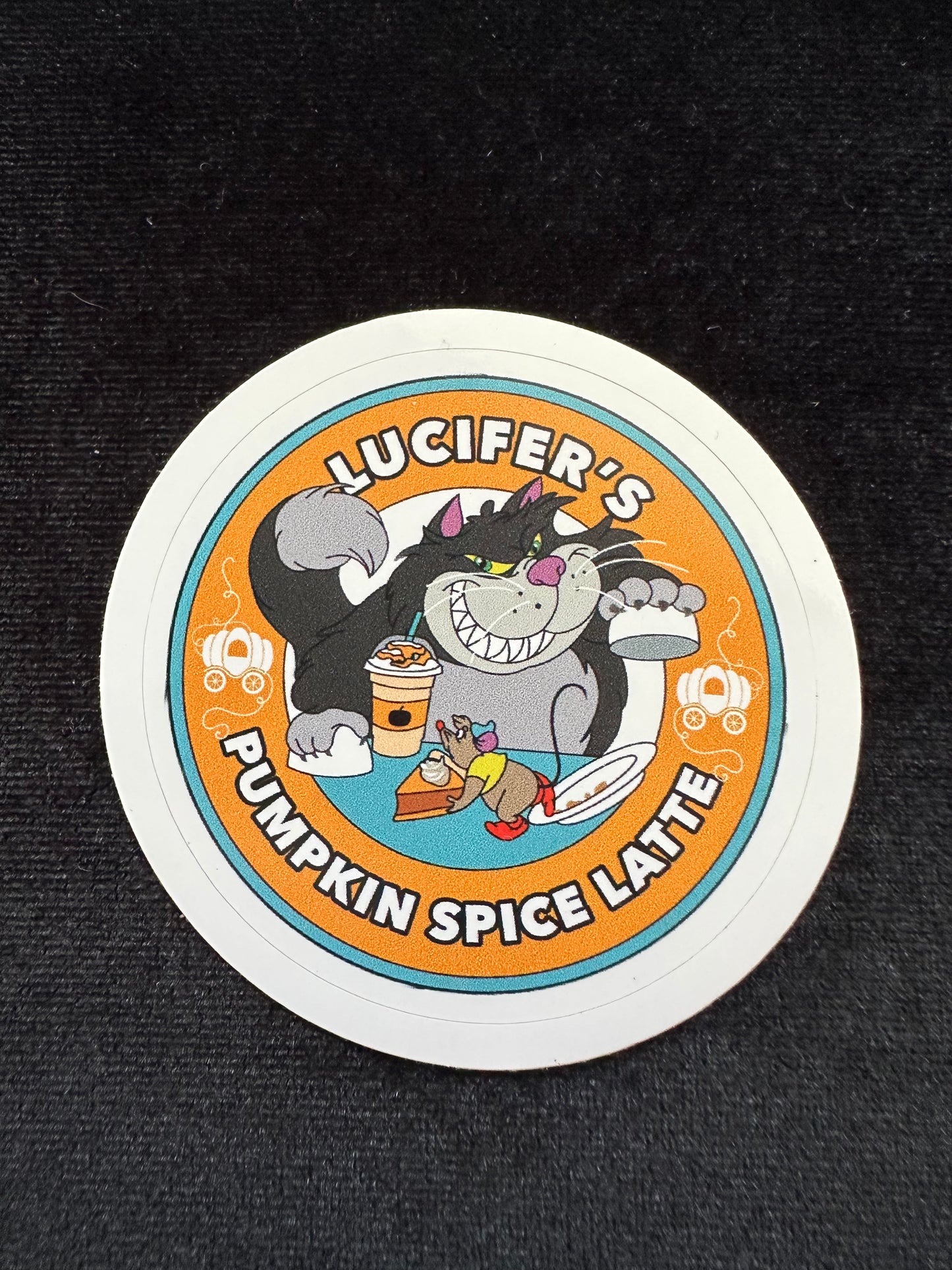 Lucifer’s Pumpkin Spice Latte Sticker